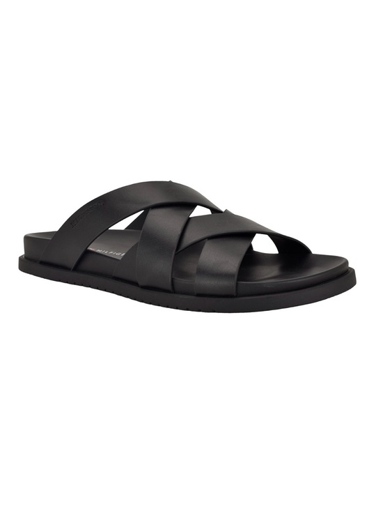 Tommy Hilfiger Other - Tommy Hilfiger Black Crisscross Slide Sandals
